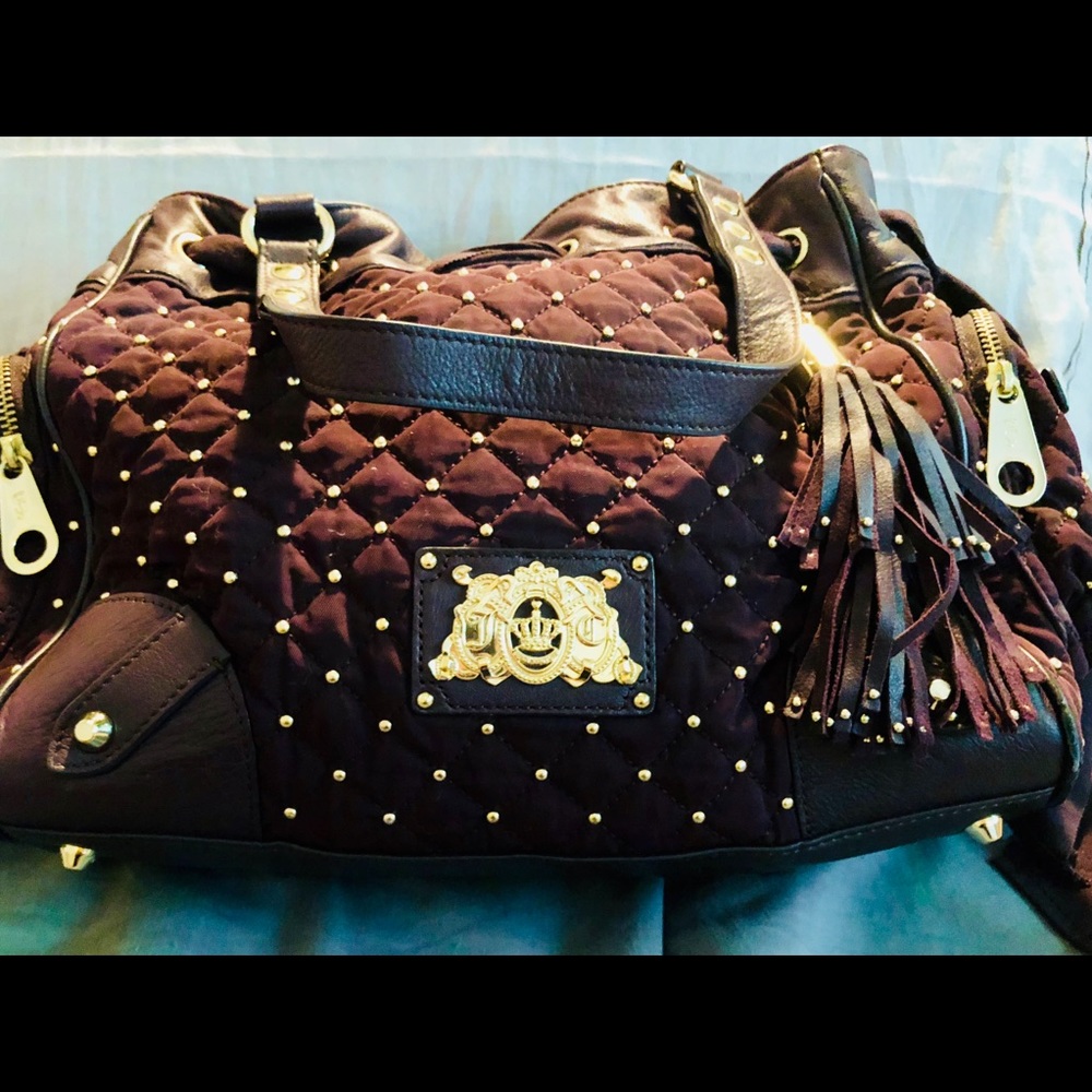 Plum Juicy Couture handbag